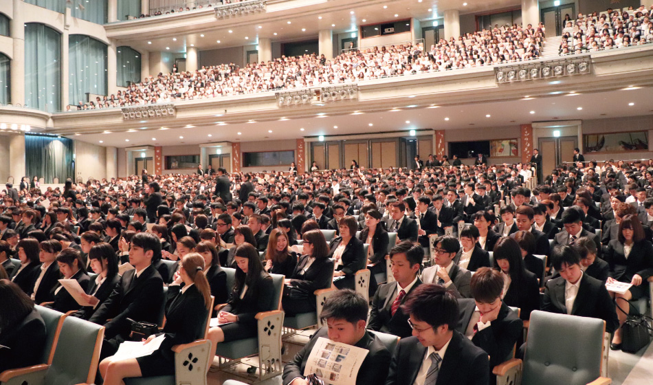 スクールライフ入学式